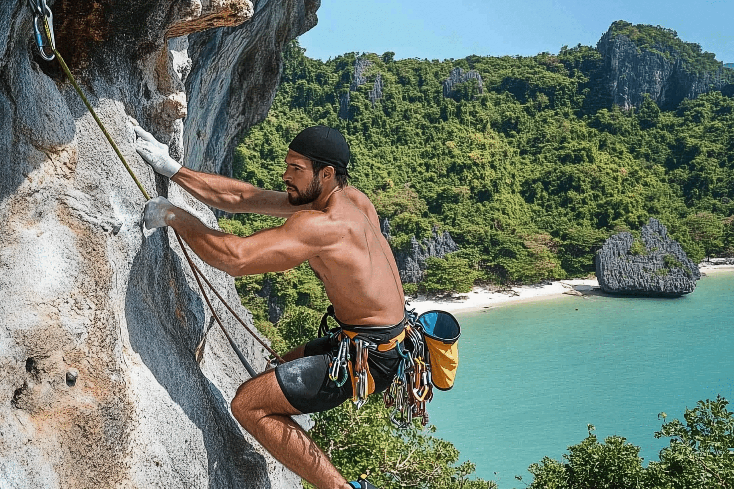 rock climbing in Krabi