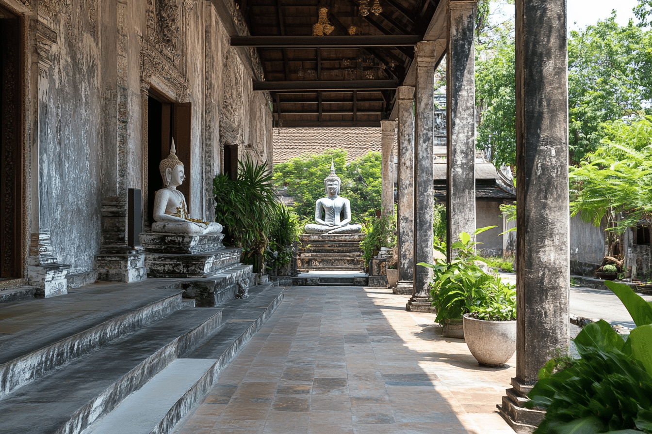 traditional temple in Krabi