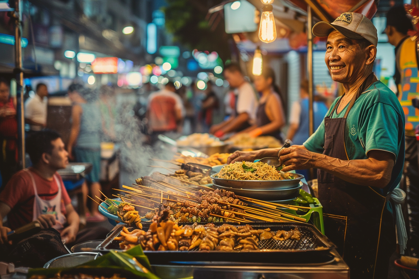 Bangkok street food for budget travelers