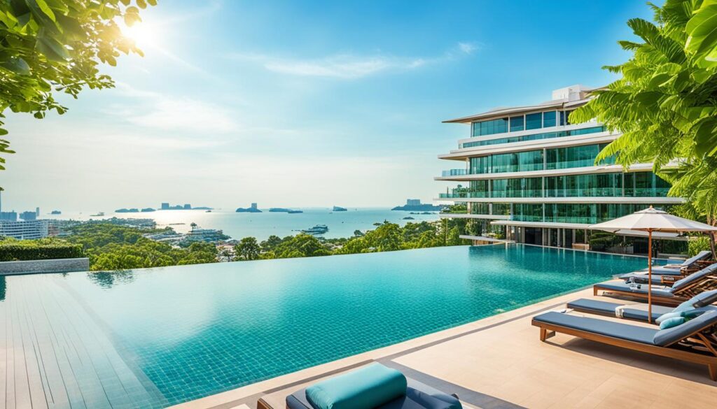 Luxurious Poolside in Pattaya