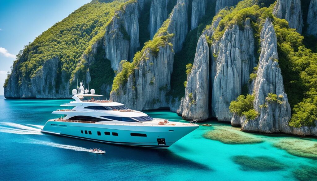 Luxury Phuket boat tour yacht