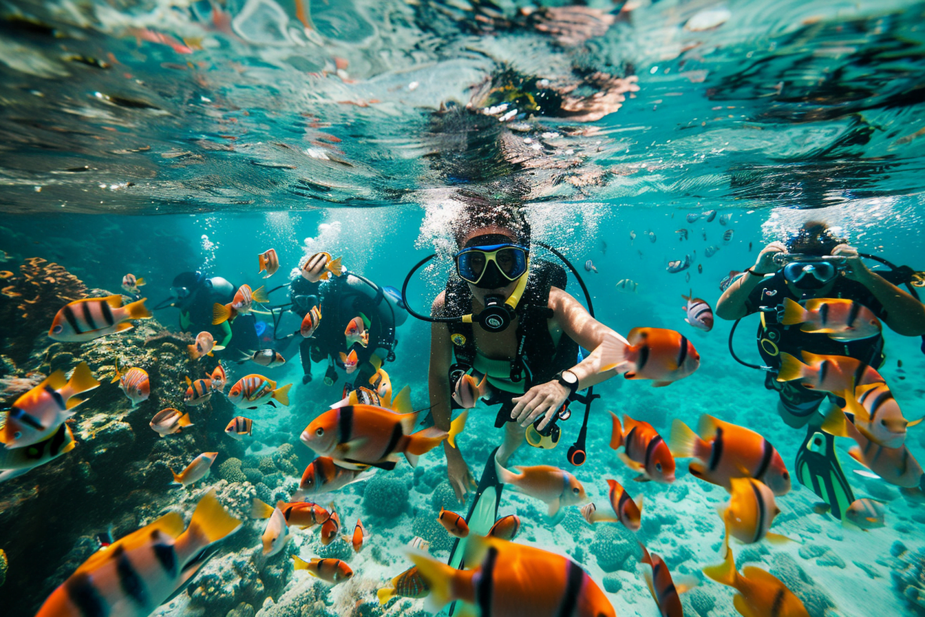 Diving instructor employment in Phuket