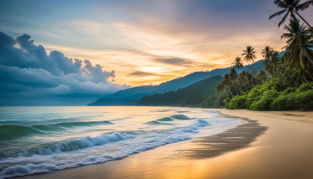 Serene Sunset Beach Khao Lak