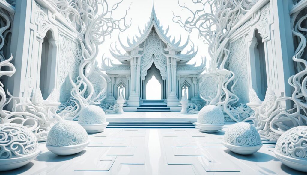 Surreal artistry of the White Temple