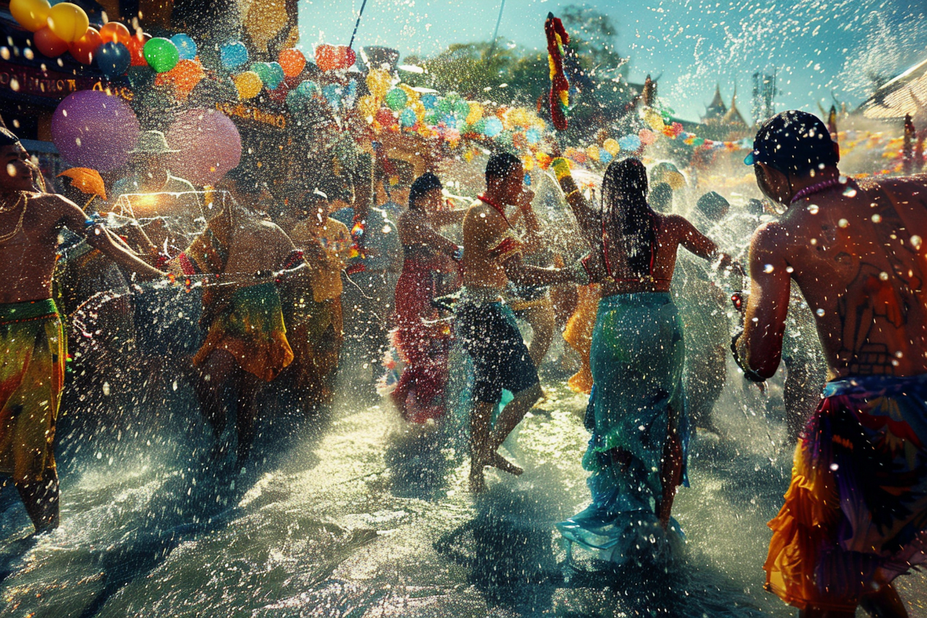 Thailand Songkran Festival 2024