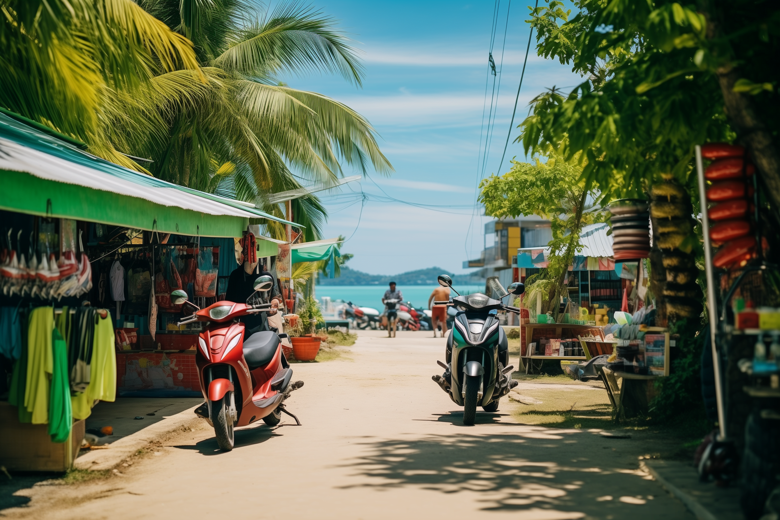 safe scooter rental in Koh Phangan