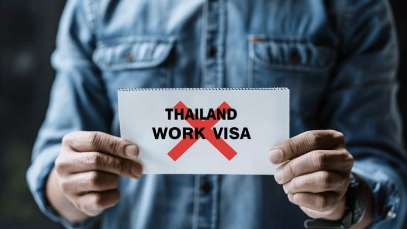 thailand work visa restrictions for certain professions