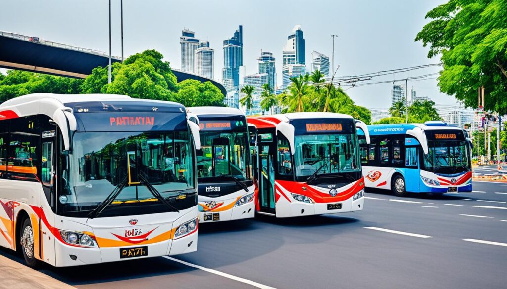 Transportation options from Bangkok to Pattaya