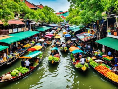 floating market Bangkok