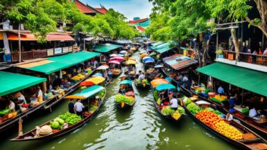 floating market Bangkok
